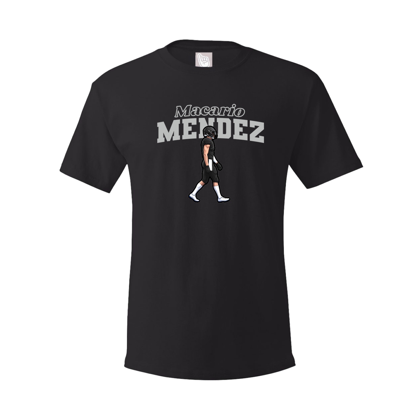 Youth Tee — Name Arch in Black