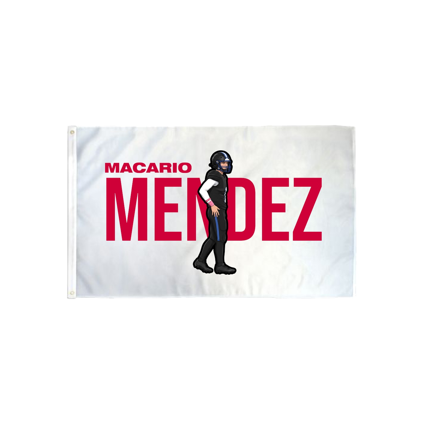 3x5 Flag — Player Name in Classic