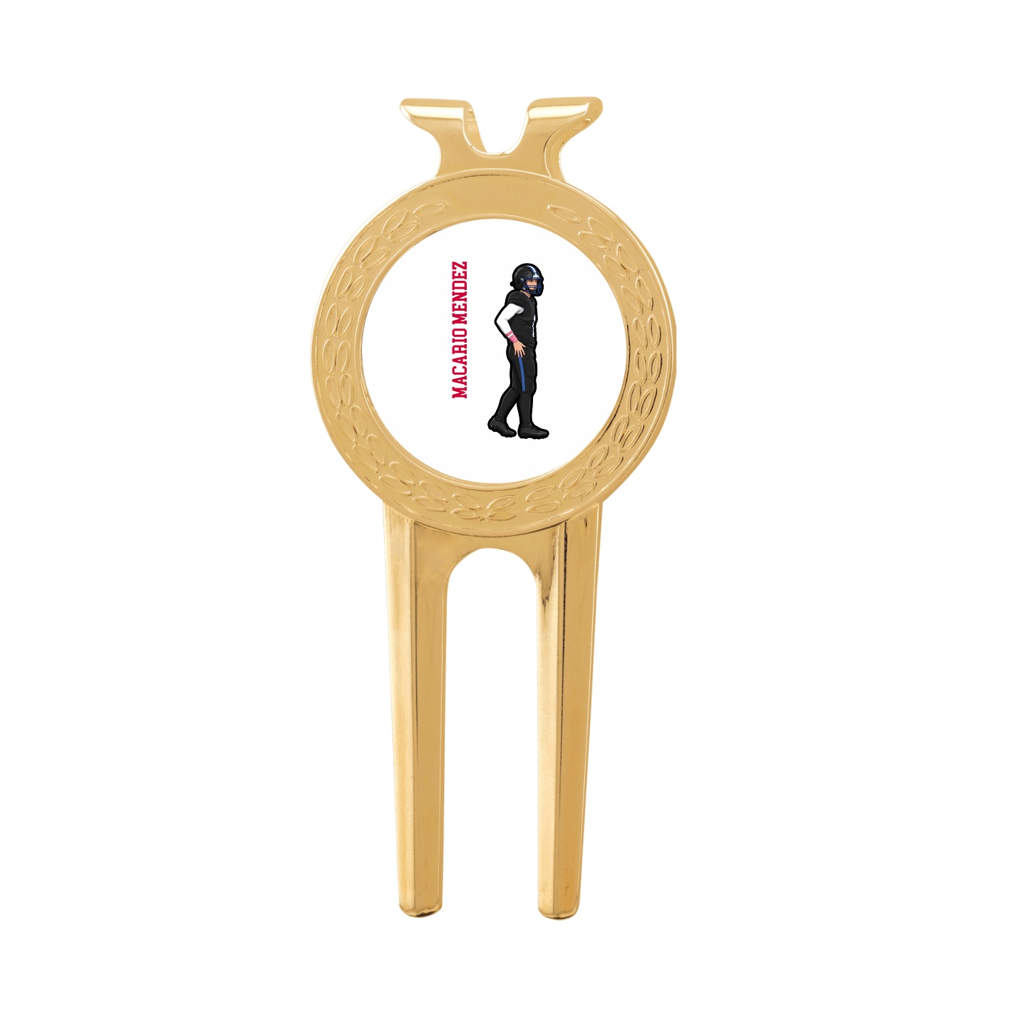 Divot Tool with Ball Marker — Name Vertical in Classic