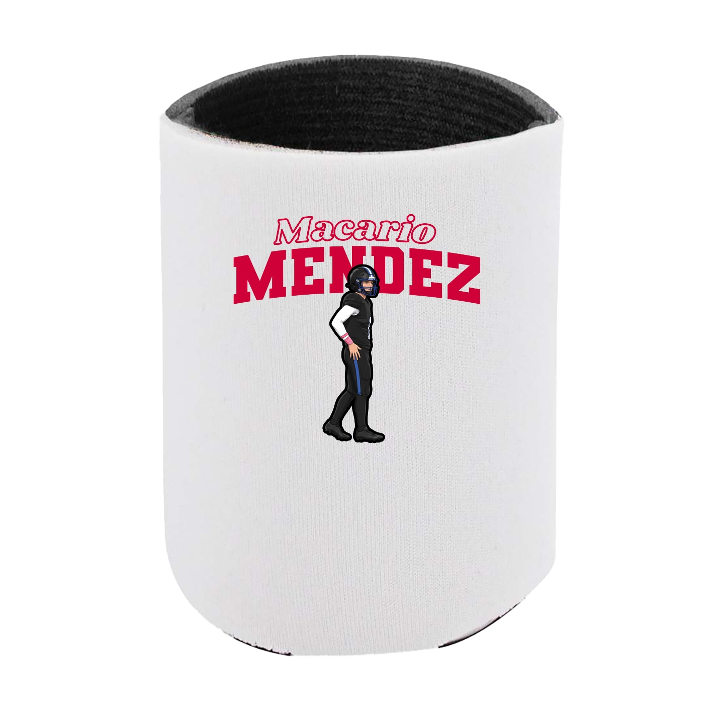 Can Holder — Name Arch in White