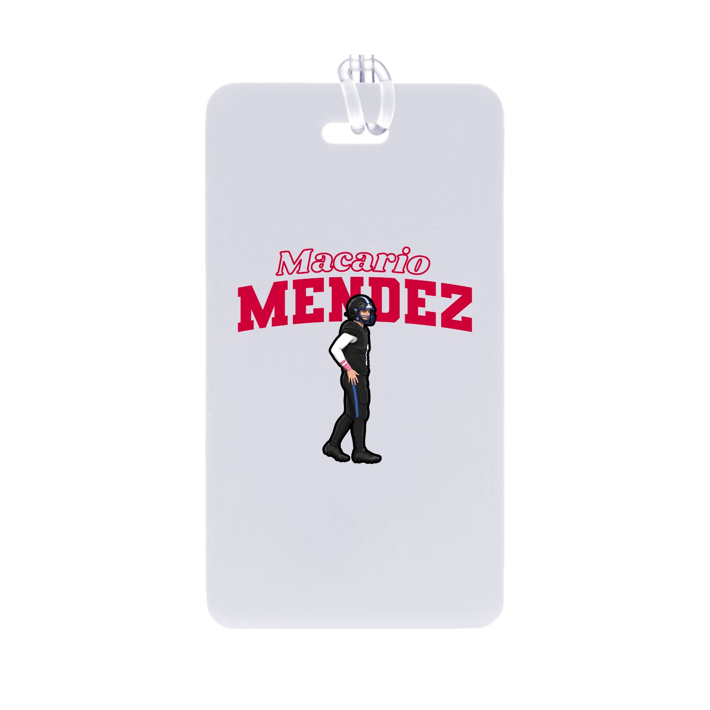 Bag Tag — Name Arch in Classic