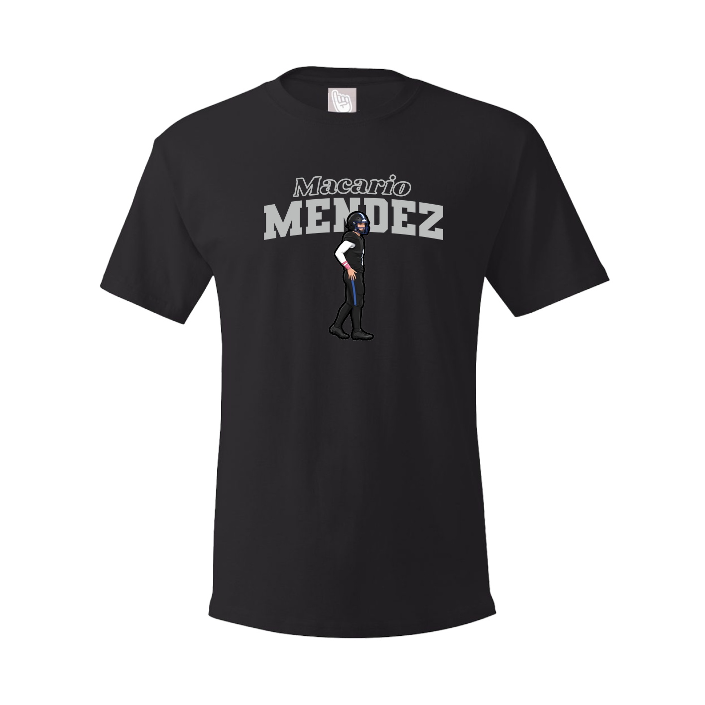 Youth Tee — Name Arch in Black