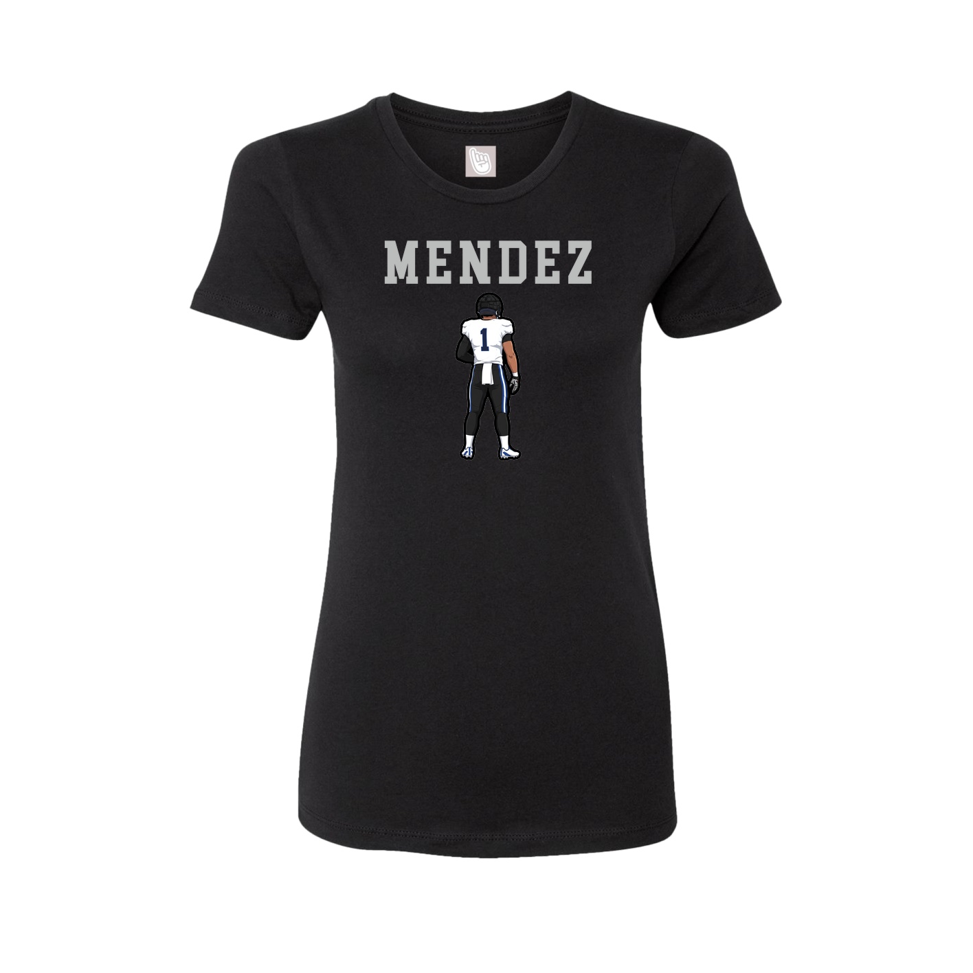 Fitted Women's Tee — Shirsey in Black