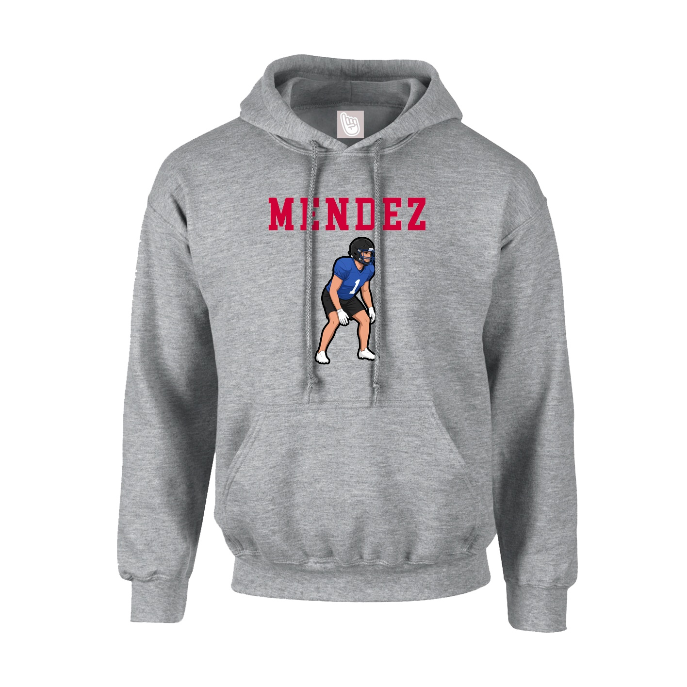 Hoodie — Shirsey in Grey