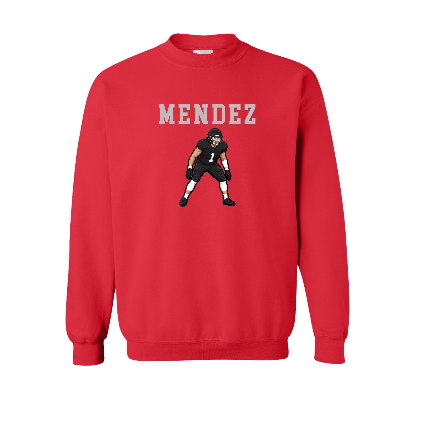 Fleece Crew — Shirsey in Red