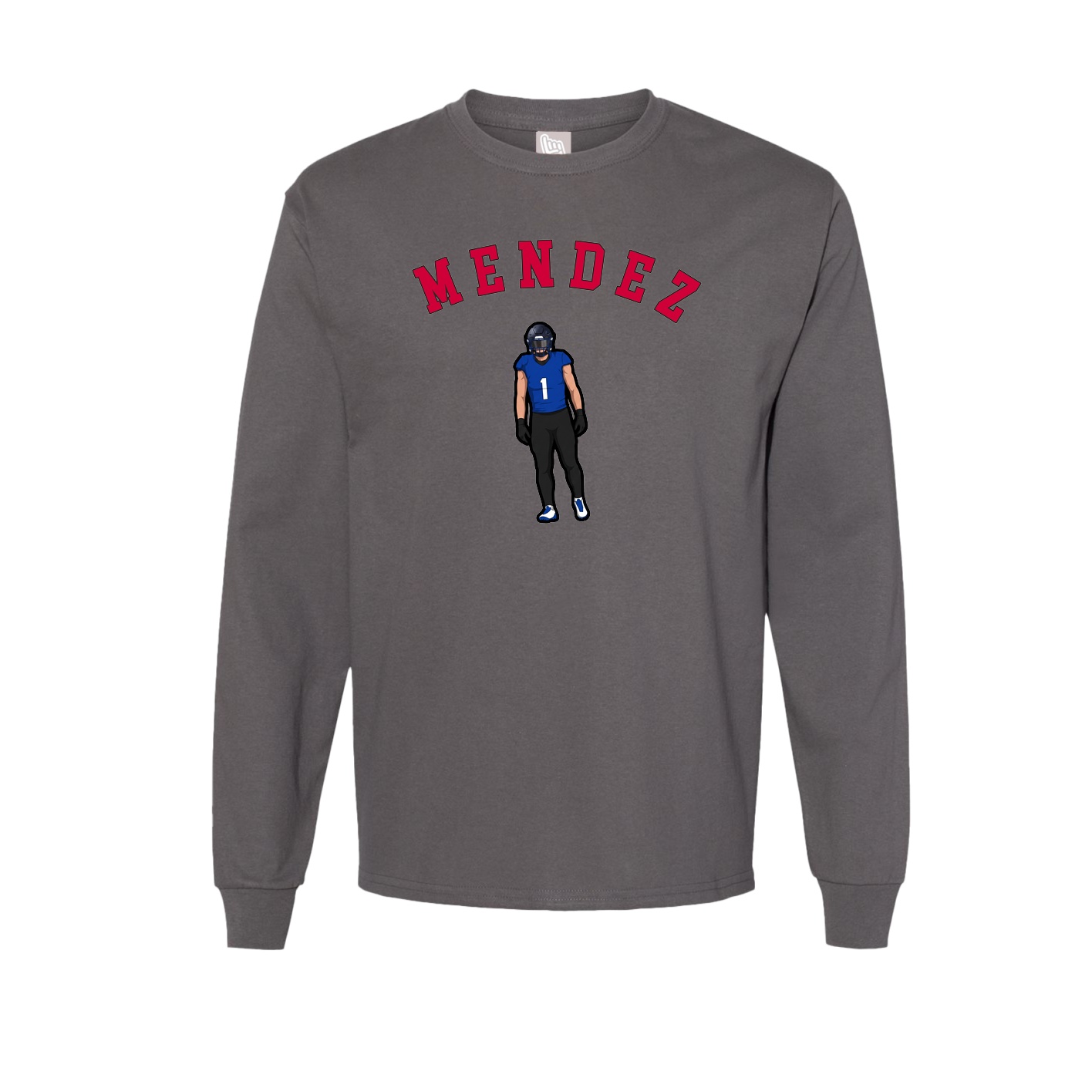 Long Sleeve Tee — Shirsey Arch in Grey