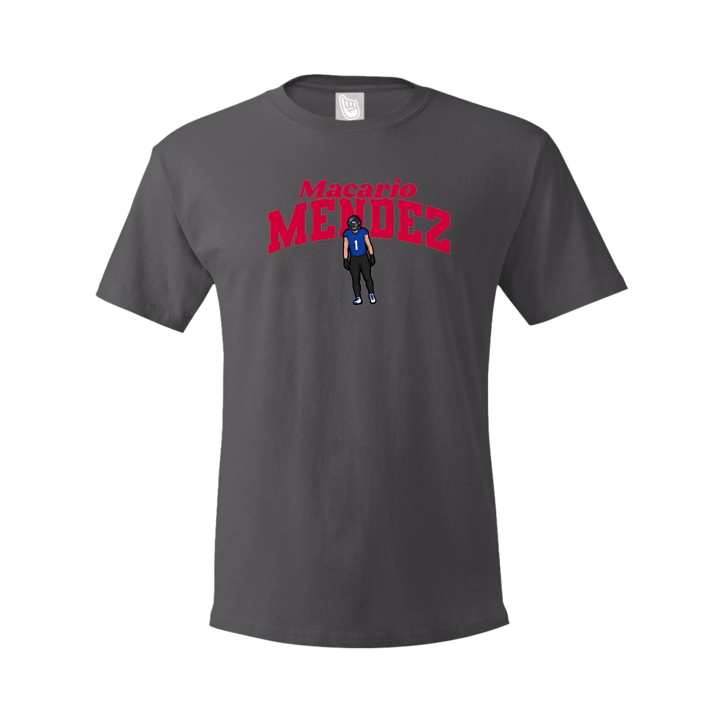 Tee — Signature Arch in Grey