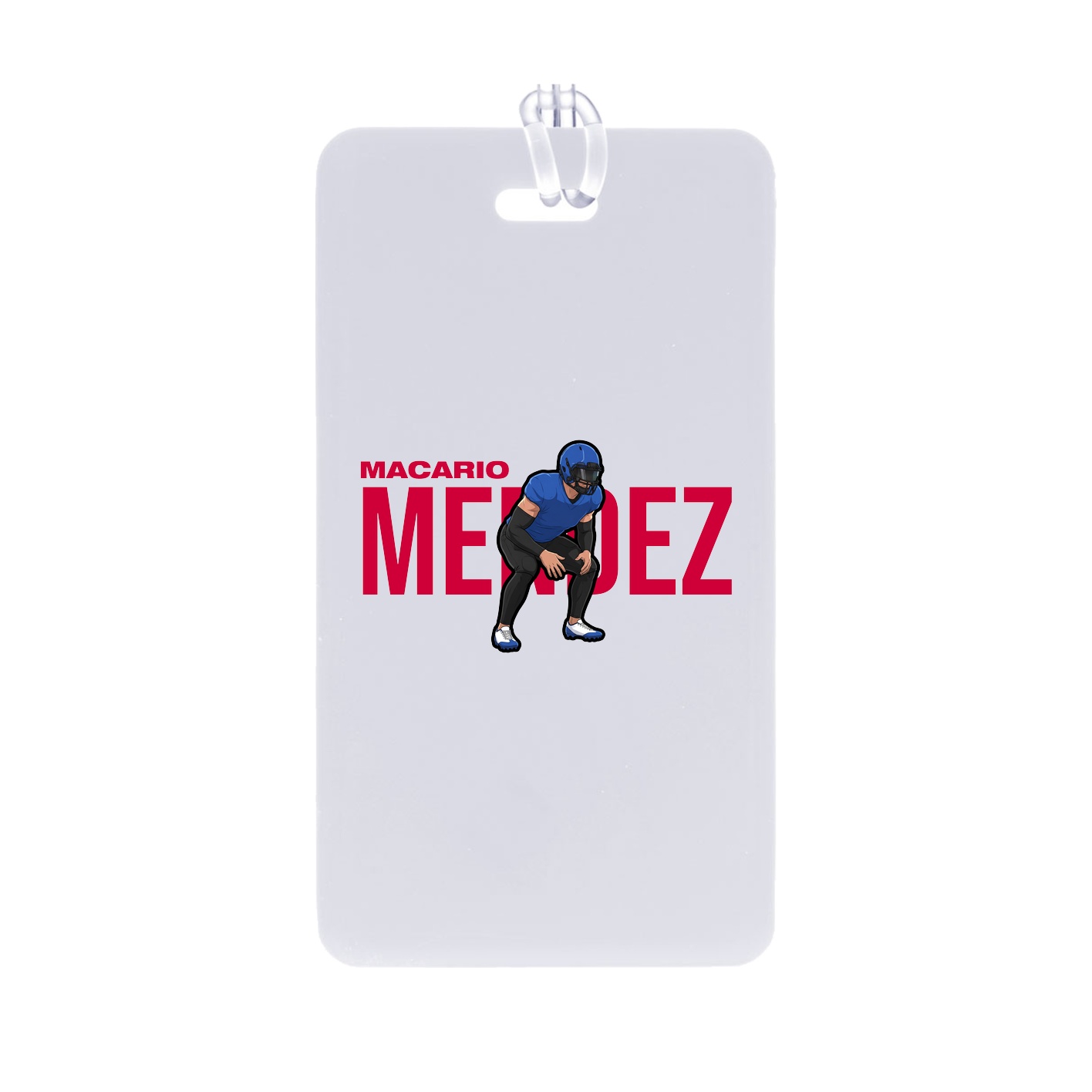 Bag Tag — Player Name in Classic