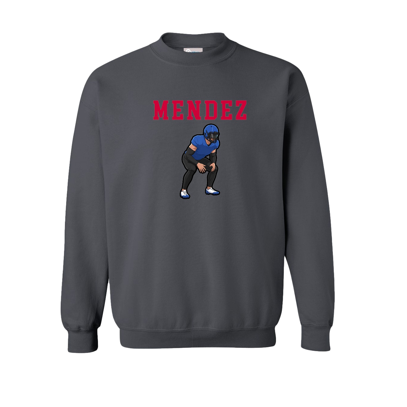 Fleece Crew — Shirsey in Grey