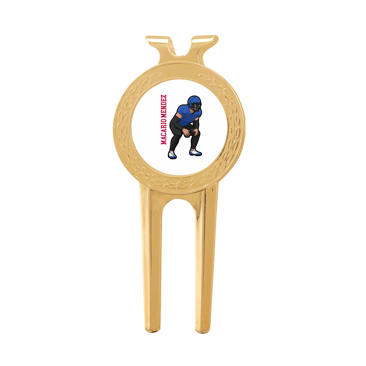 Divot Tool with Ball Marker — Name Vertical in Classic