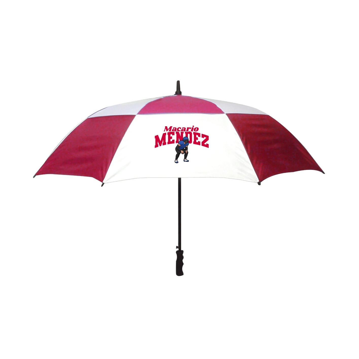 Golf Umbrella — Signature Arch in Red
