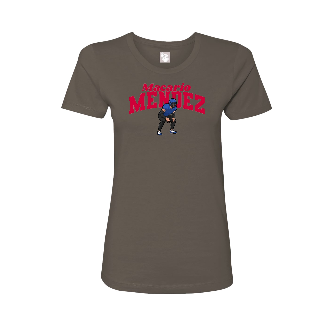 Womens Tee — Signature Arch in Grey