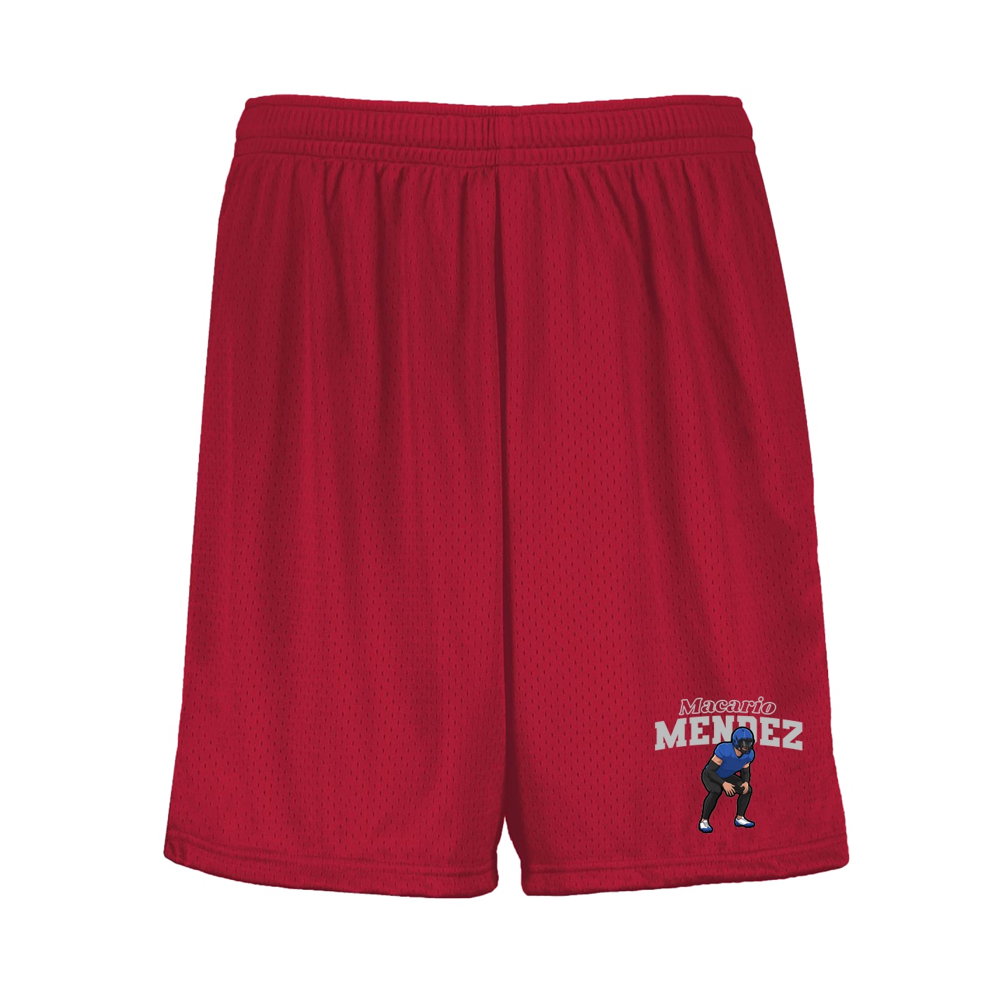 Shorts — Name Arch in Red