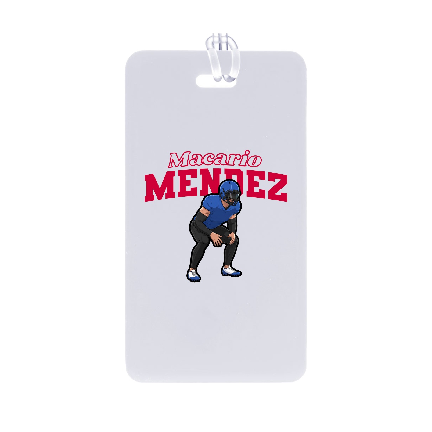 Bag Tag — Name Arch in Classic