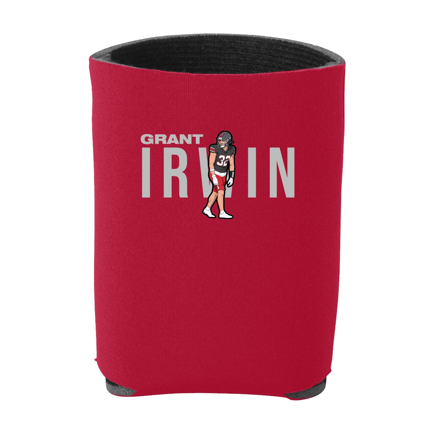 Can Holder — Player Name in Red