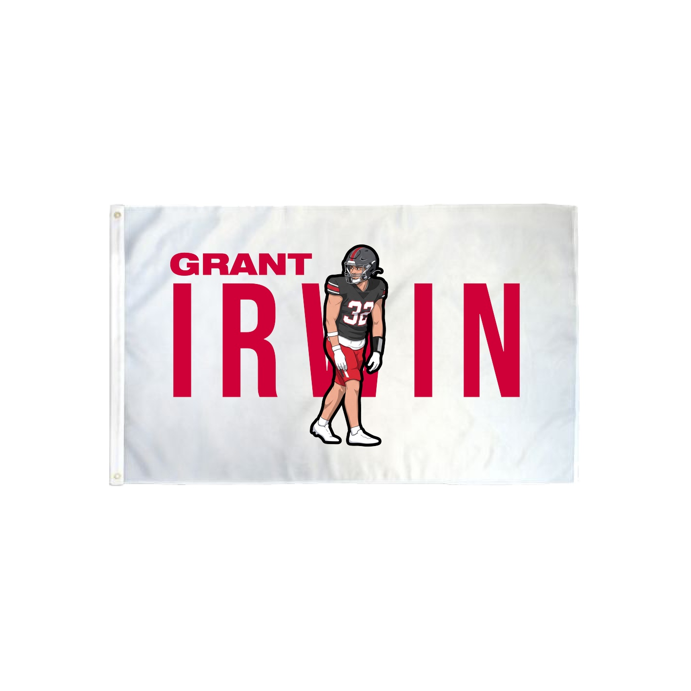 3x5 Flag — Player Name in Classic