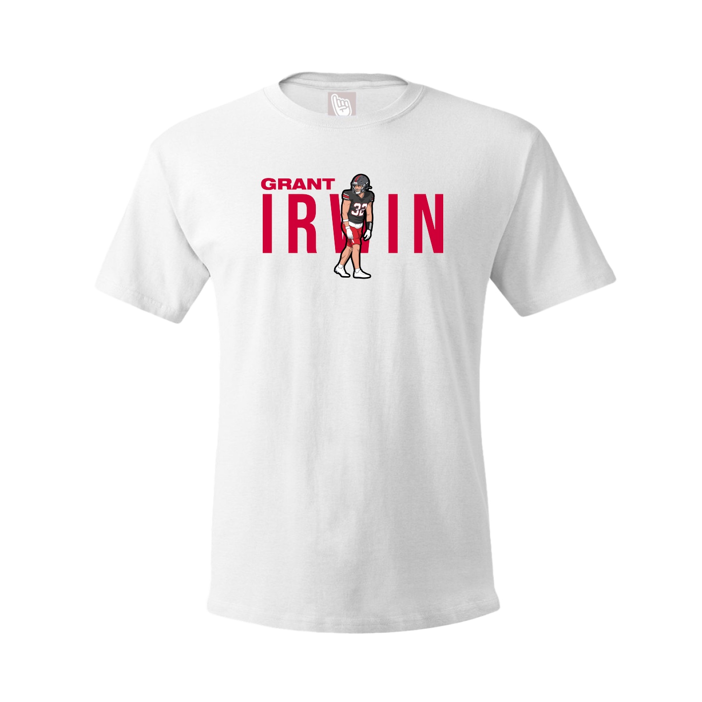 Youth Tee — Player Name in White