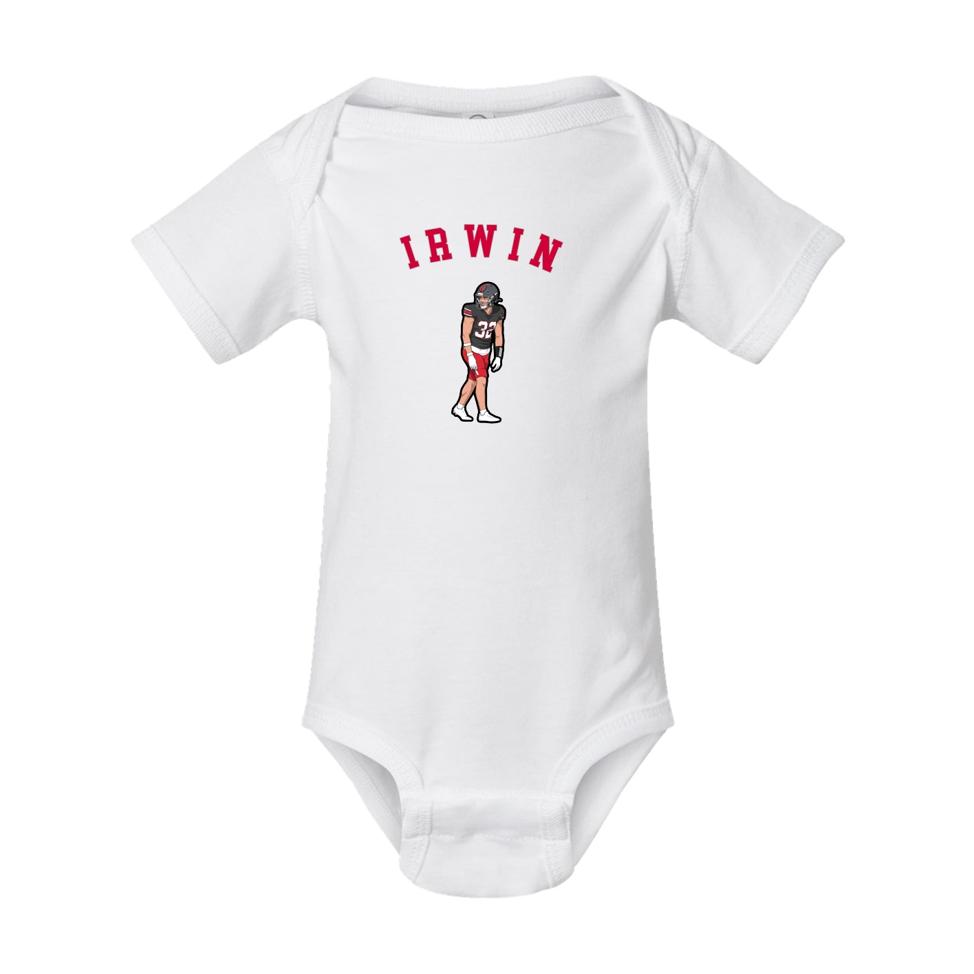 Baby Onesie — Shirsey Arch in White