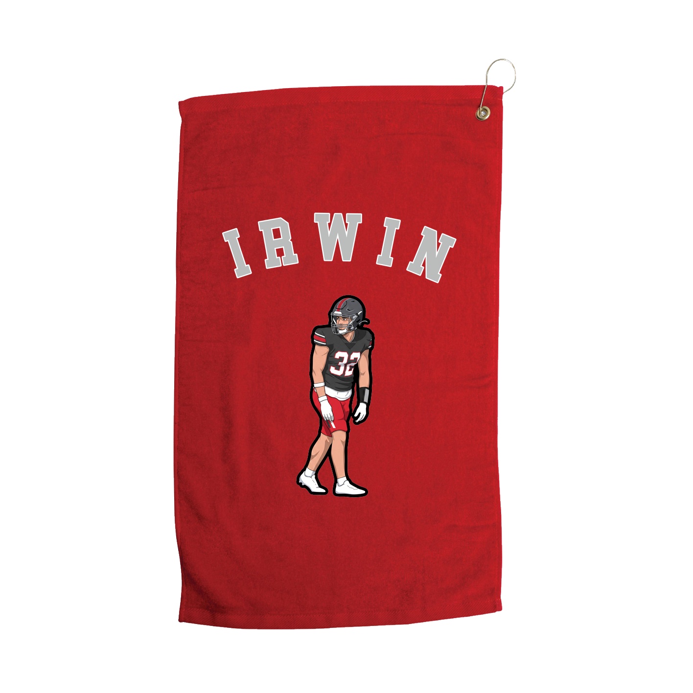 Golf Towel — Shirsey Arch in Red