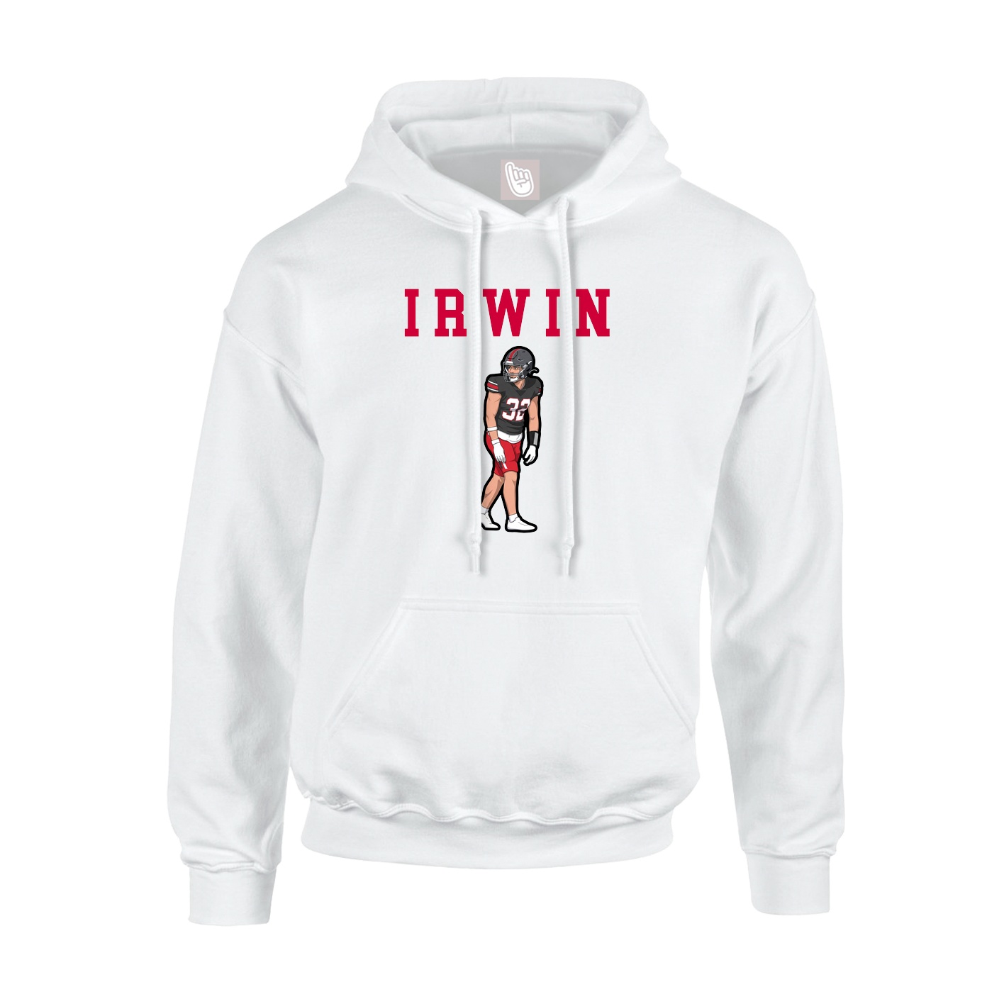 Youth Hoodie — Shirsey in White