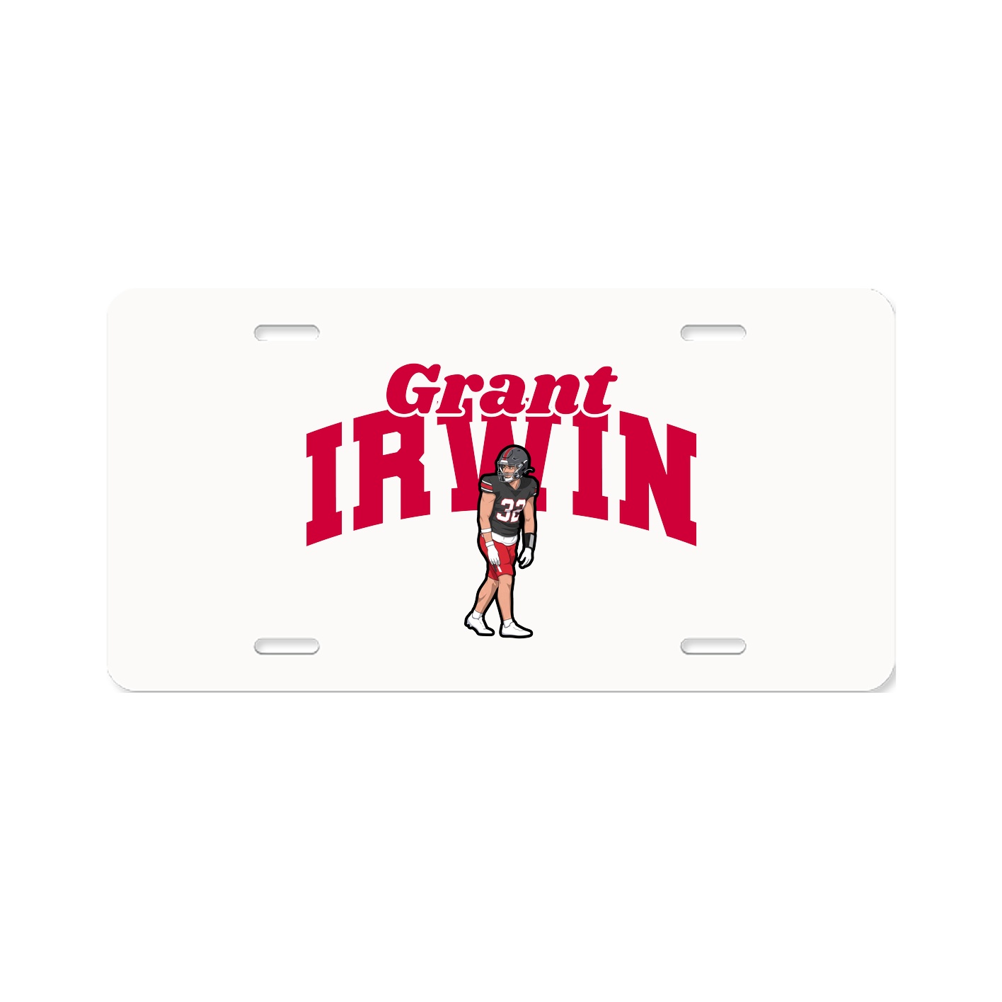 License Plate — Signature Arch in Classic