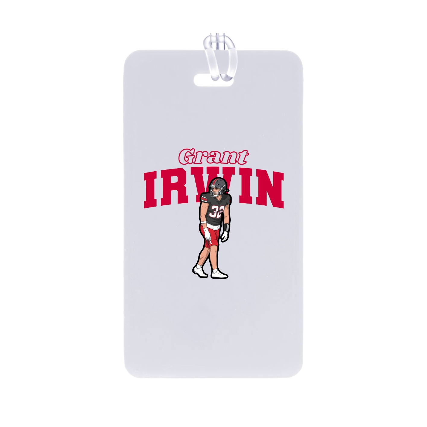 Bag Tag — Name Arch in Classic