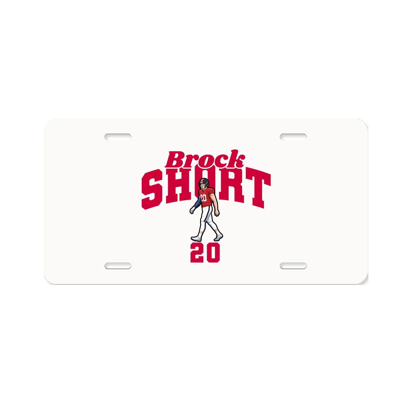 License Plate — Signature Arch in Classic
