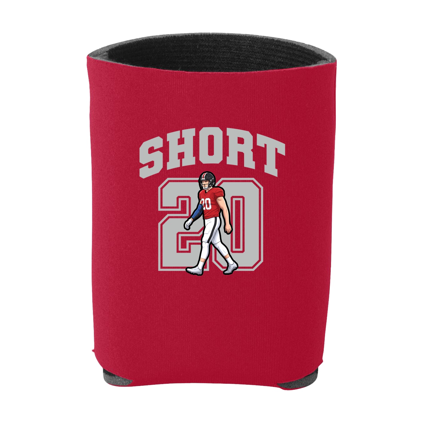 Can Holder — Number in Red