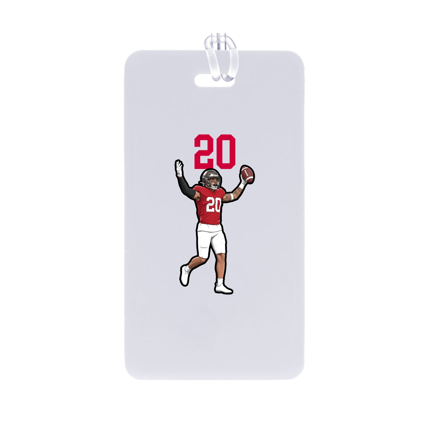 Bag Tag — Number Top in Classic