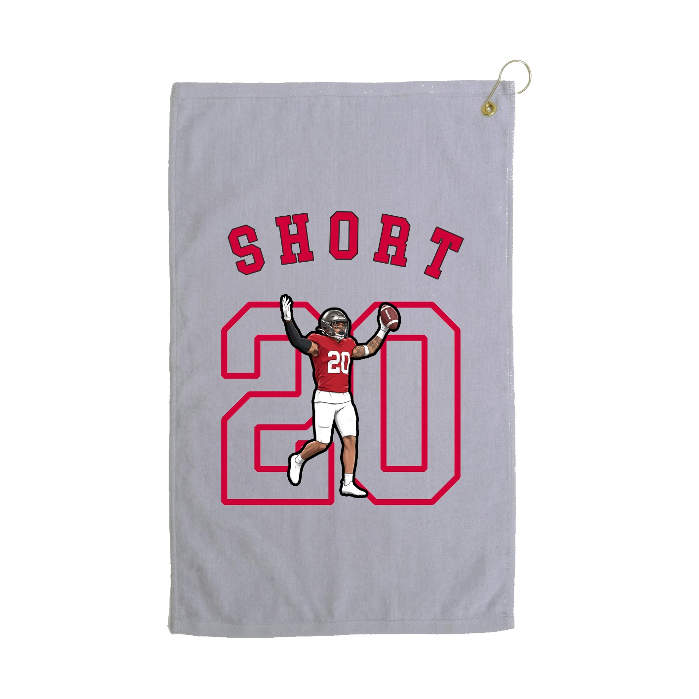 Golf Towel — Shirsey Arch in Grey