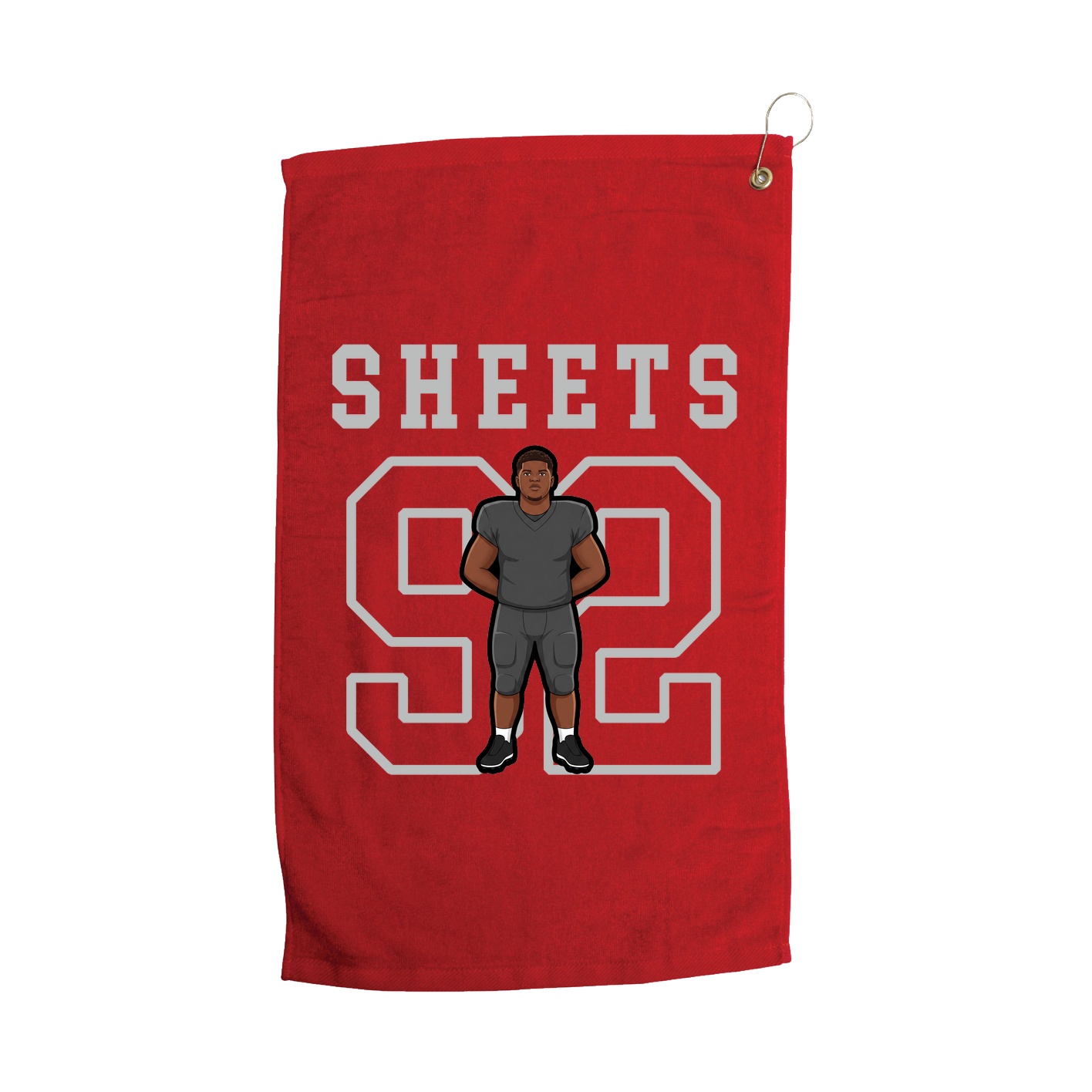 Golf Towel — Shirsey in Red