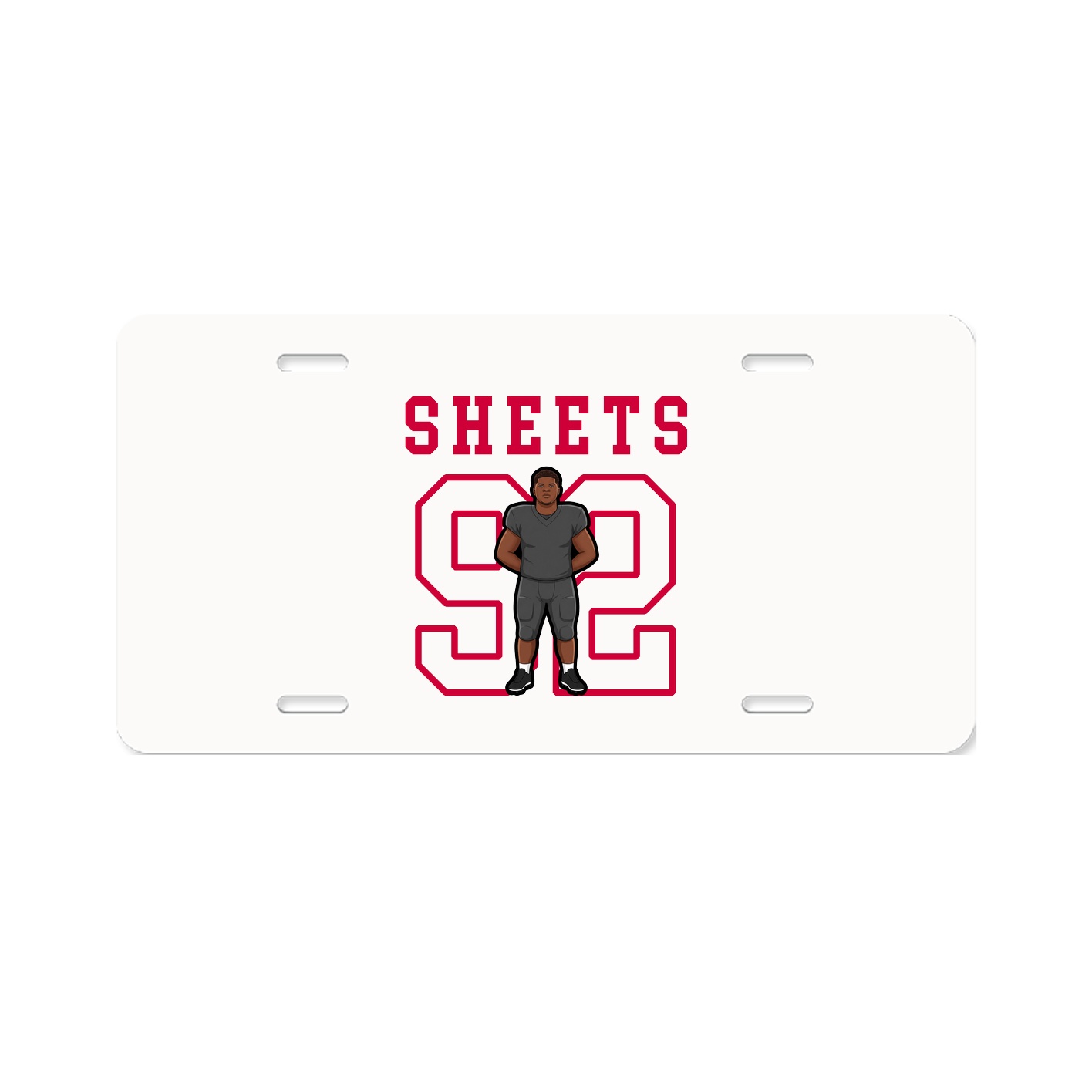 License Plate — Shirsey in Classic
