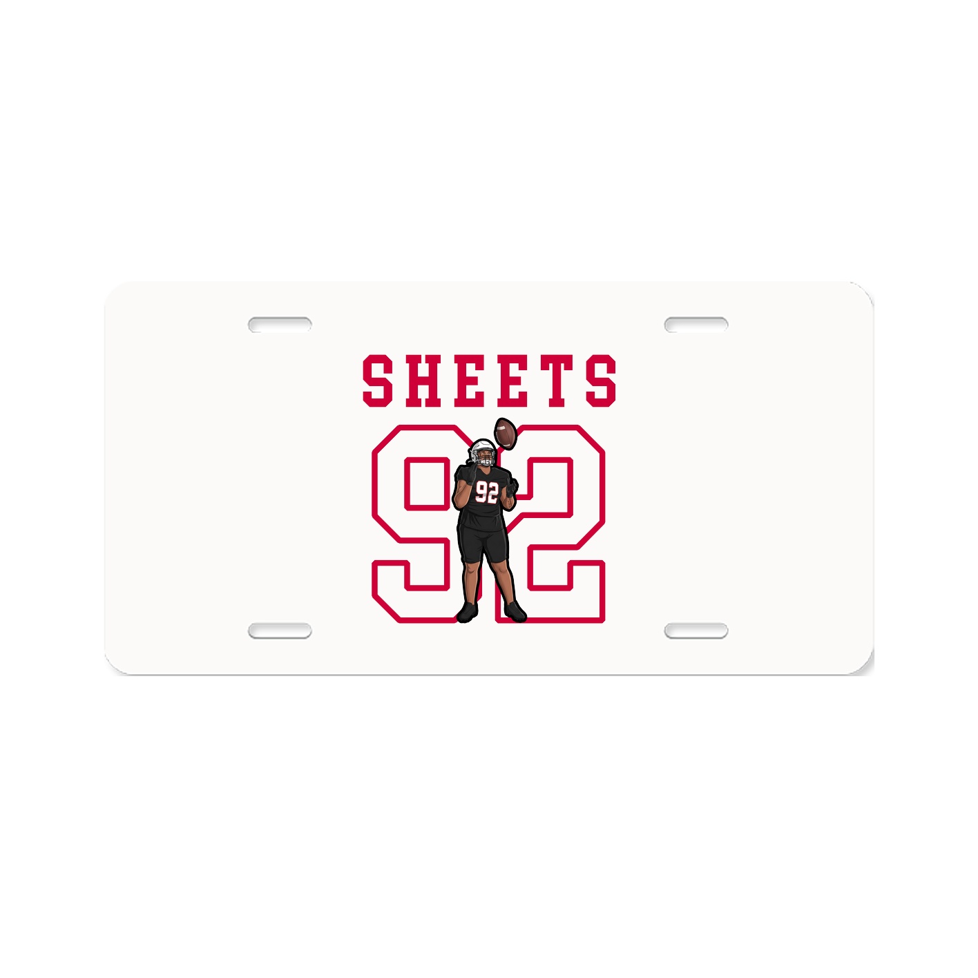 License Plate — Shirsey in Classic