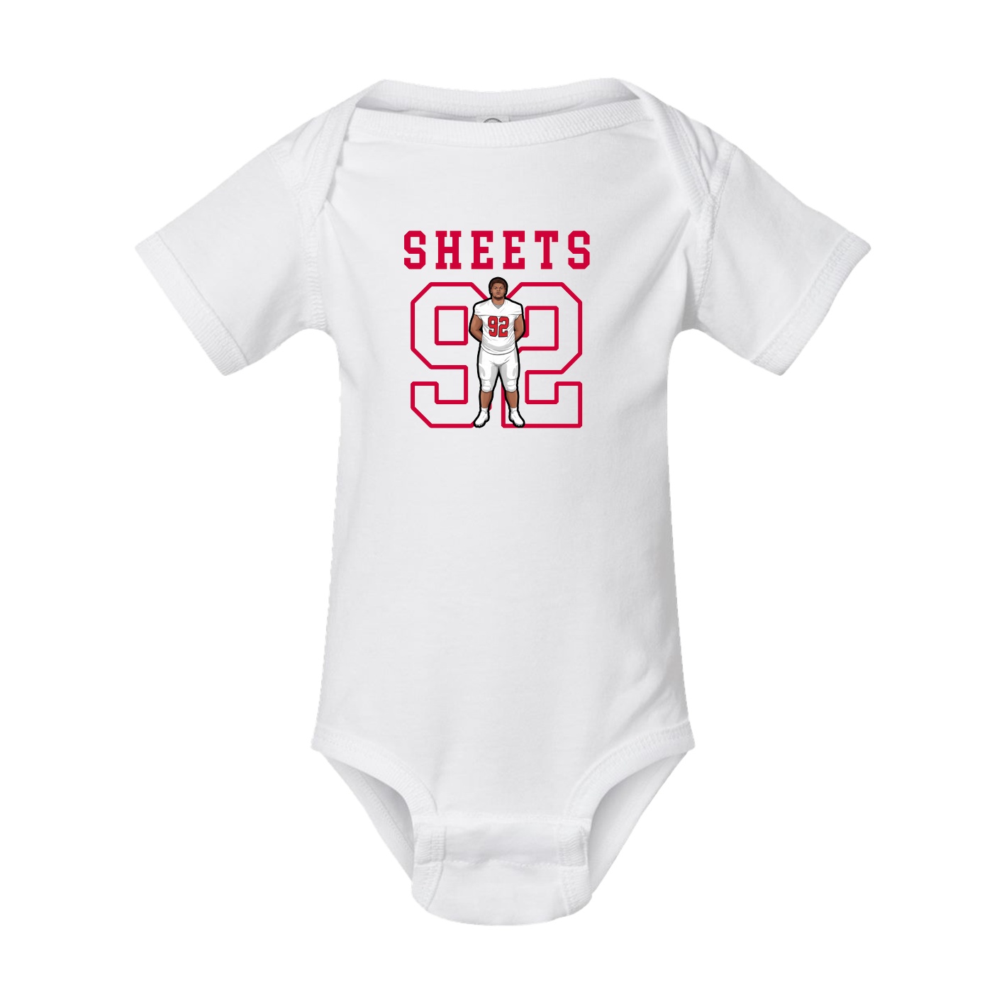 Baby Onesie — Shirsey in White