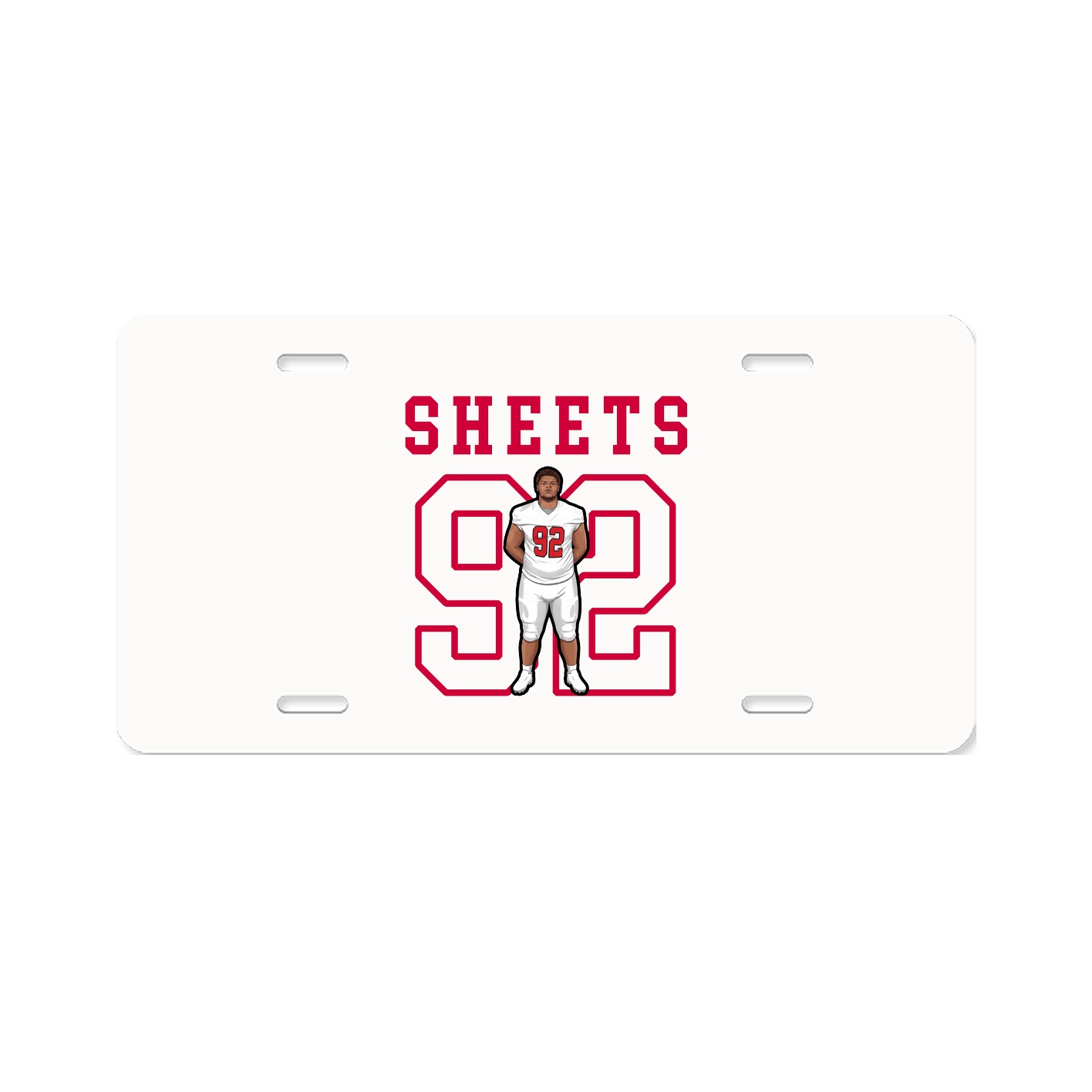 License Plate — Shirsey in Classic