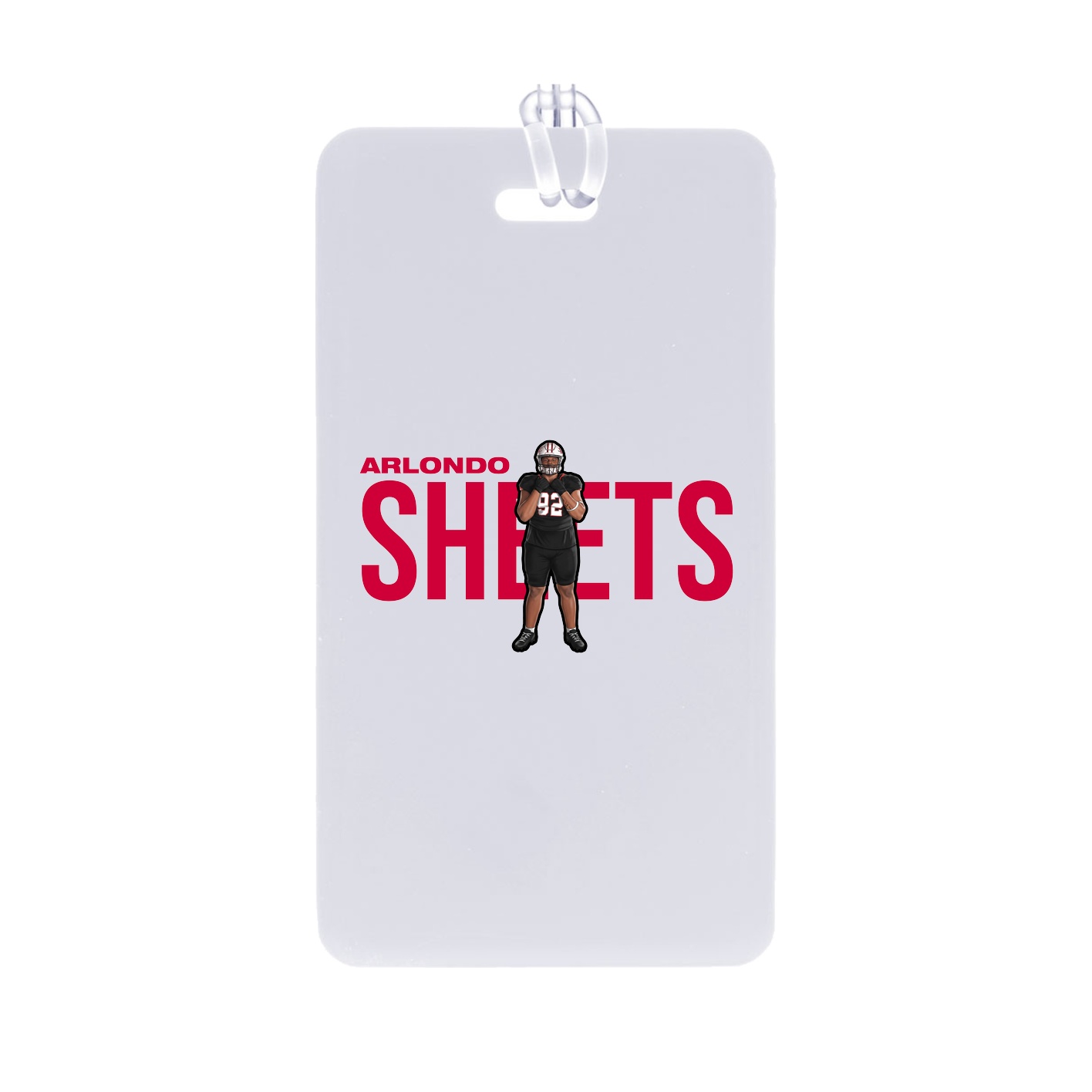 Bag Tag — Player Name in Classic