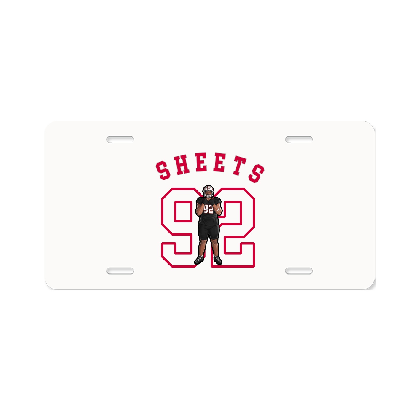 License Plate — Shirsey Arch in Classic