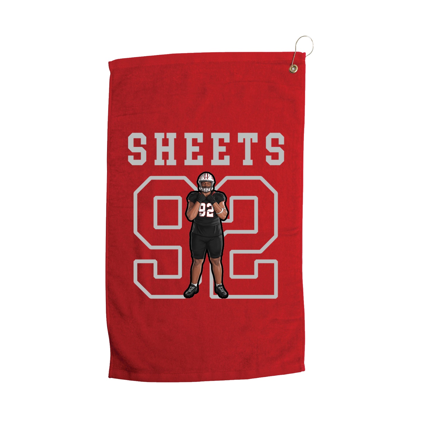 Golf Towel — Shirsey in Red