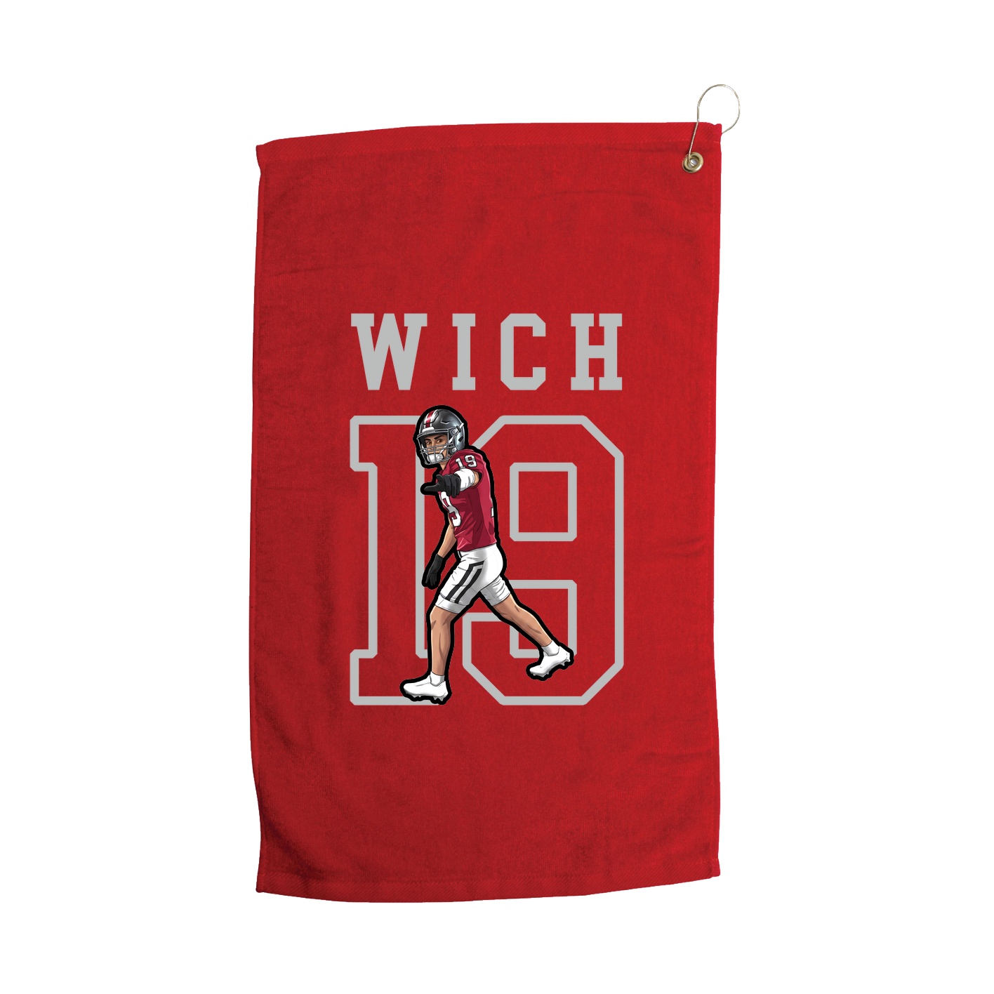Golf Towel — Shirsey in Red