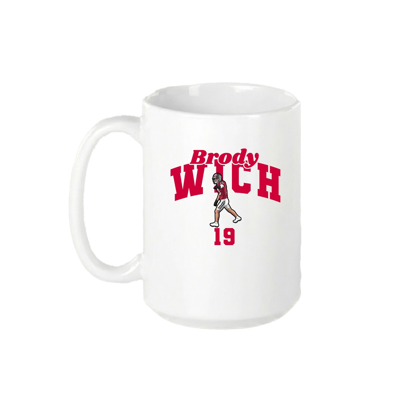 15oz Coffee Mug — Signature Arch in White