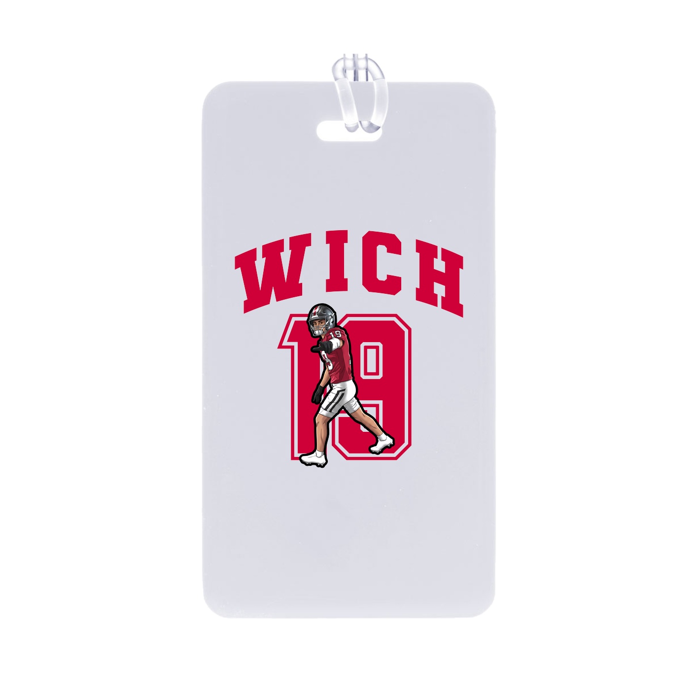 Bag Tag — Number in Classic