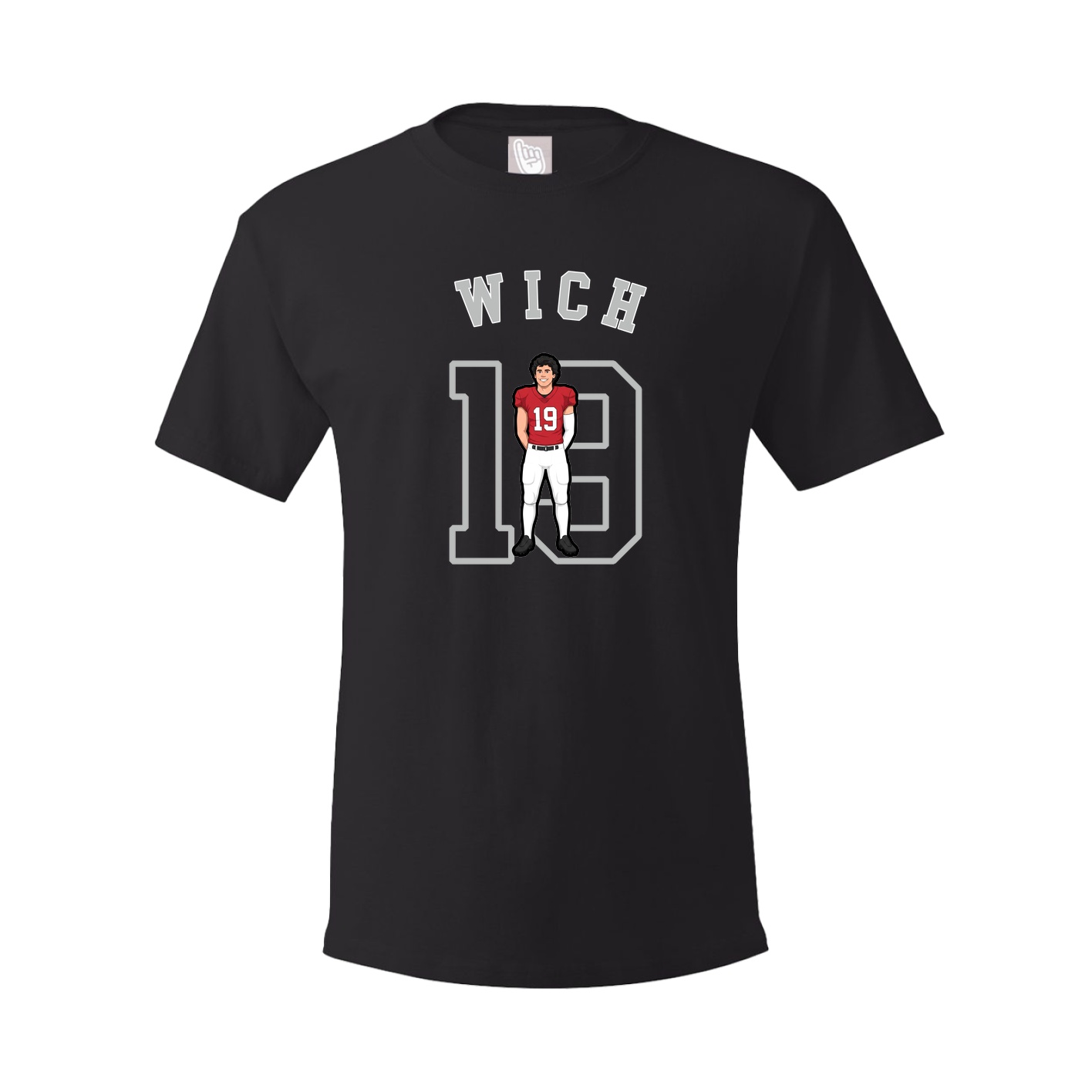 Youth Tee — Shirsey Arch in Black