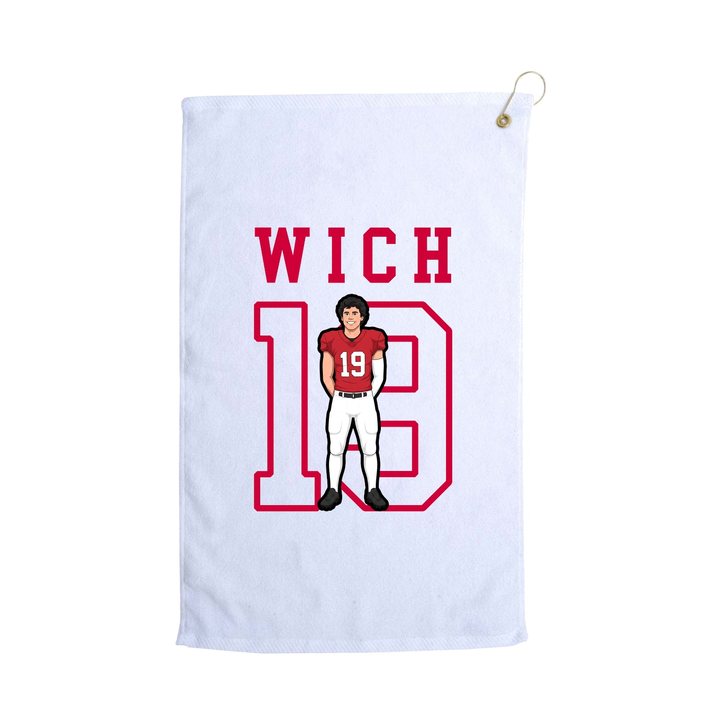 Golf Towel — Shirsey in White
