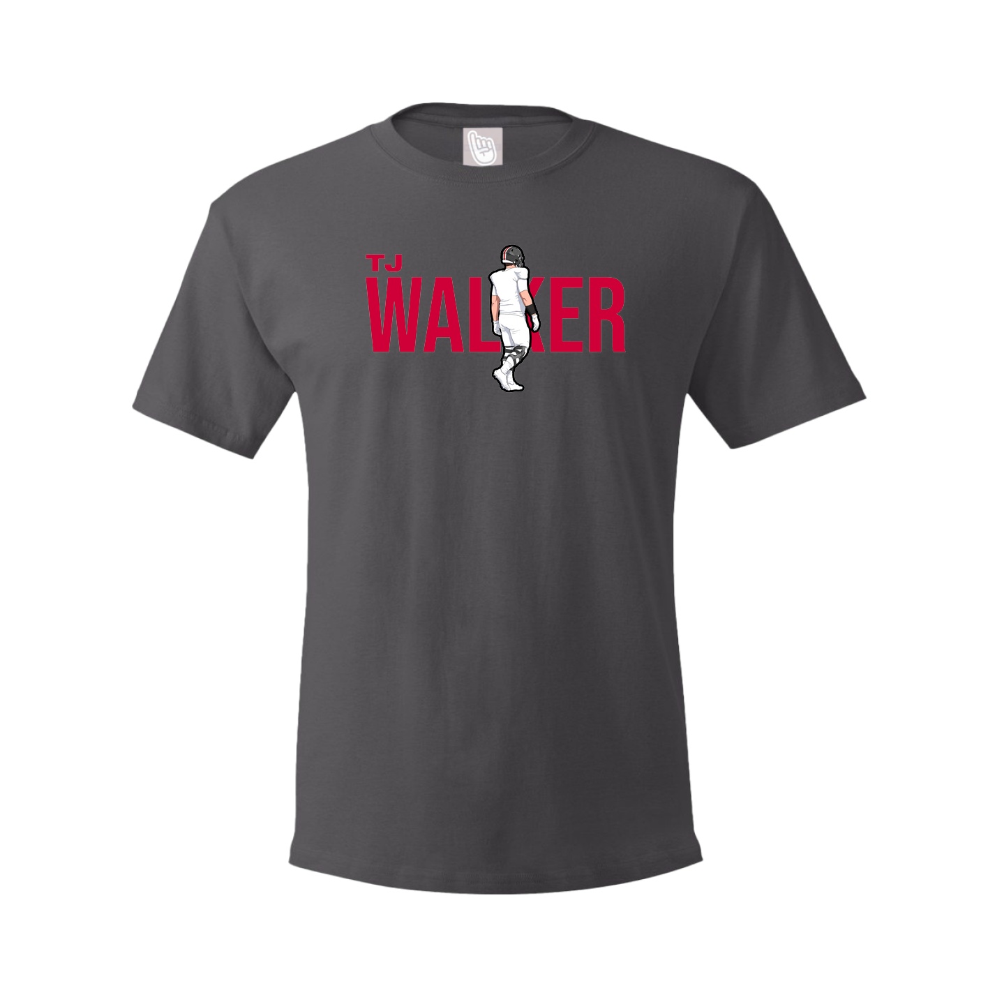 Tee — Player Name in Grey