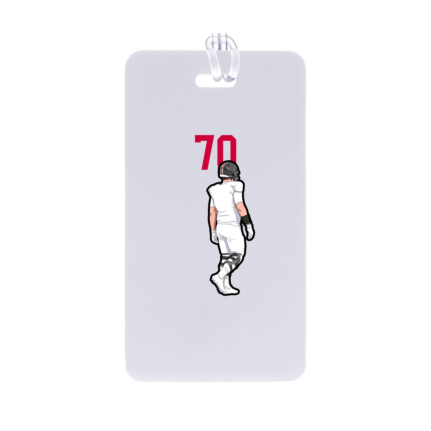 Bag Tag — Number Top in Classic
