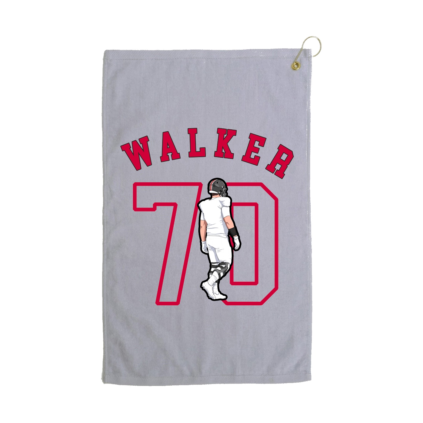 Golf Towel — Shirsey Arch in Grey