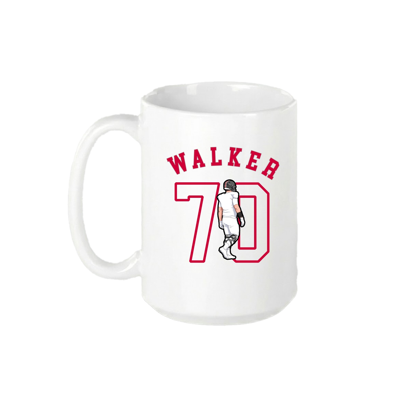 15oz Coffee Mug — Shirsey Arch in White