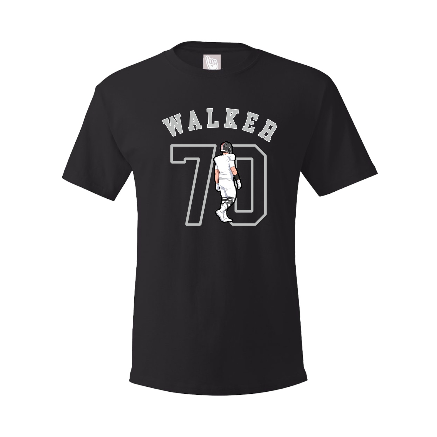 Youth Tee — Shirsey Arch in Black