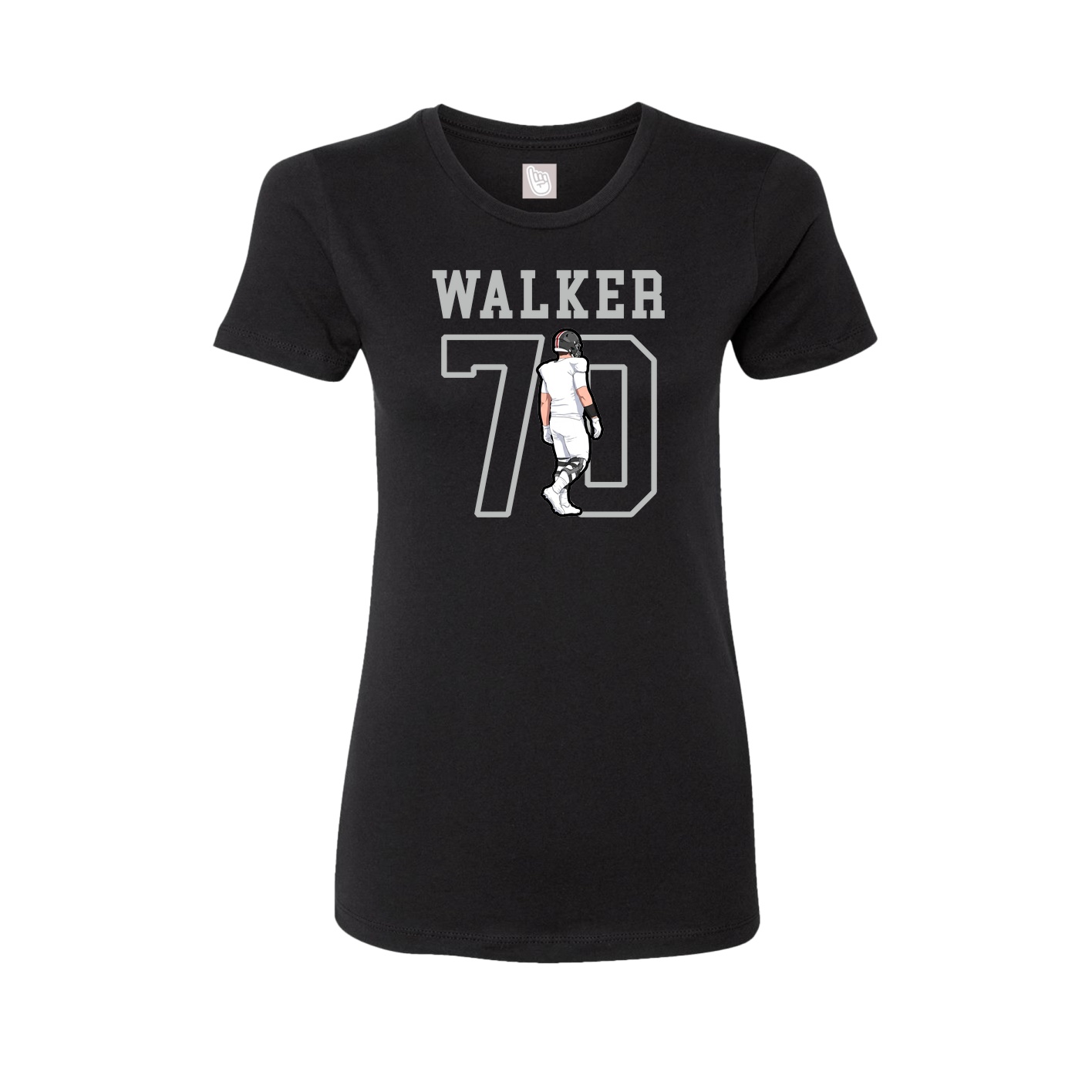 Fitted Women's Tee — Shirsey in Black