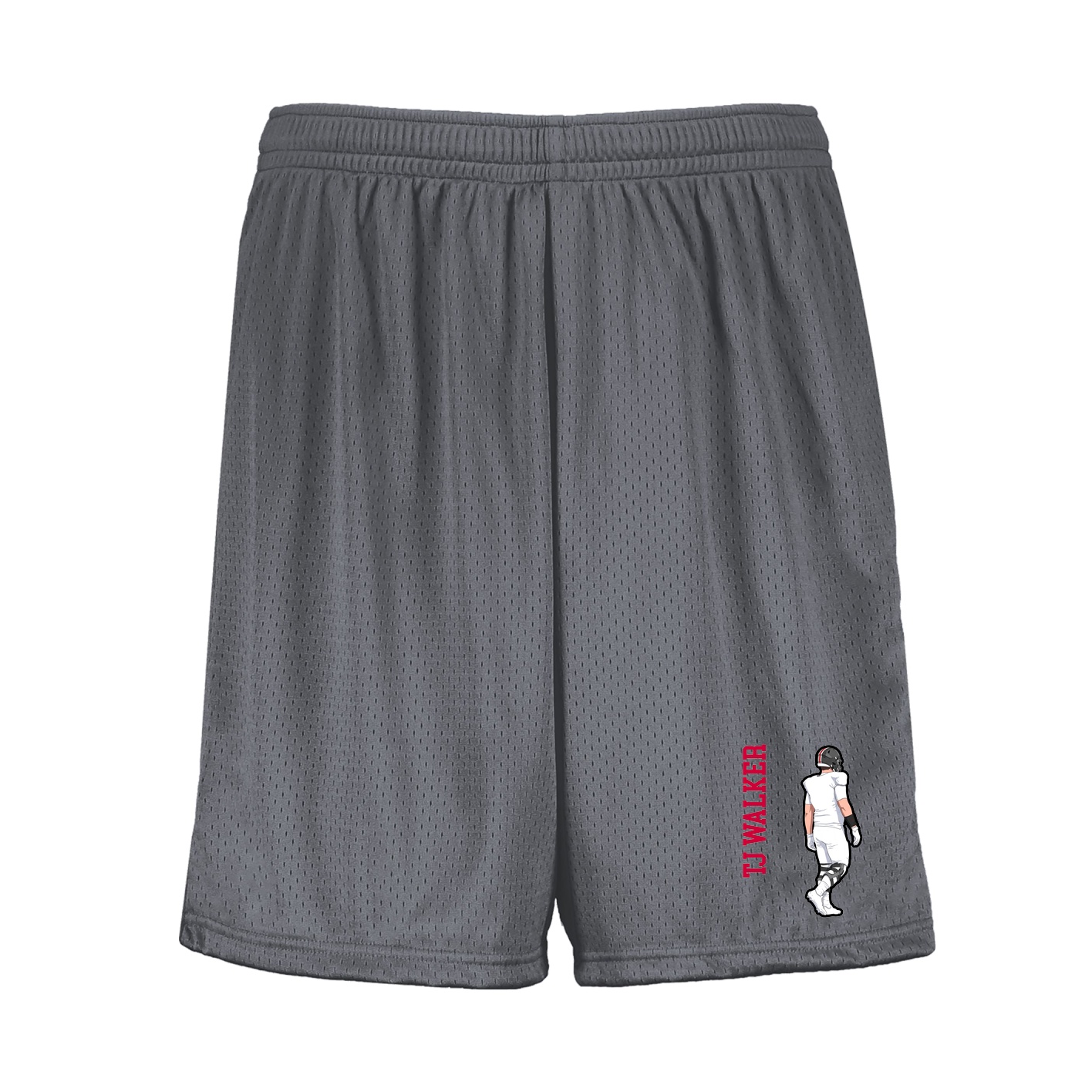 Shorts — Name Vertical in Grey